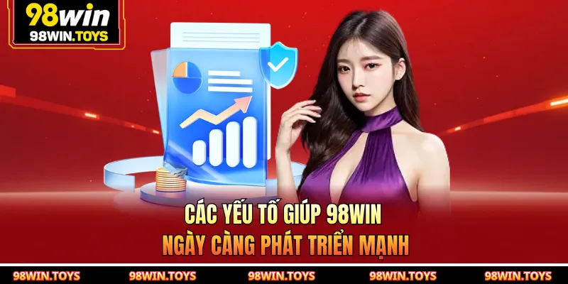 Các yếu tố giúp 98WIN ngày càng phát triển mạnh