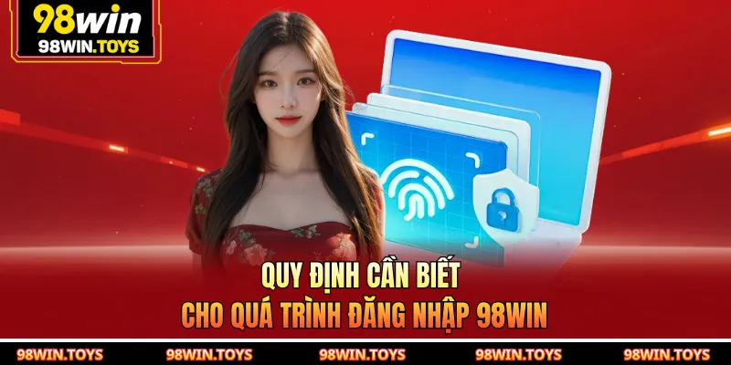 Quy định cần biết cho quá trình đăng nhập 98WIN